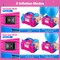 Balloon Pump, Electric Balloon Pump,Portable Dual Nozzles Electric Balloon Air Pump 110V 600W, Electric Balloon Inflator with Tying Tool, Colored Ribbons for Party Decoration